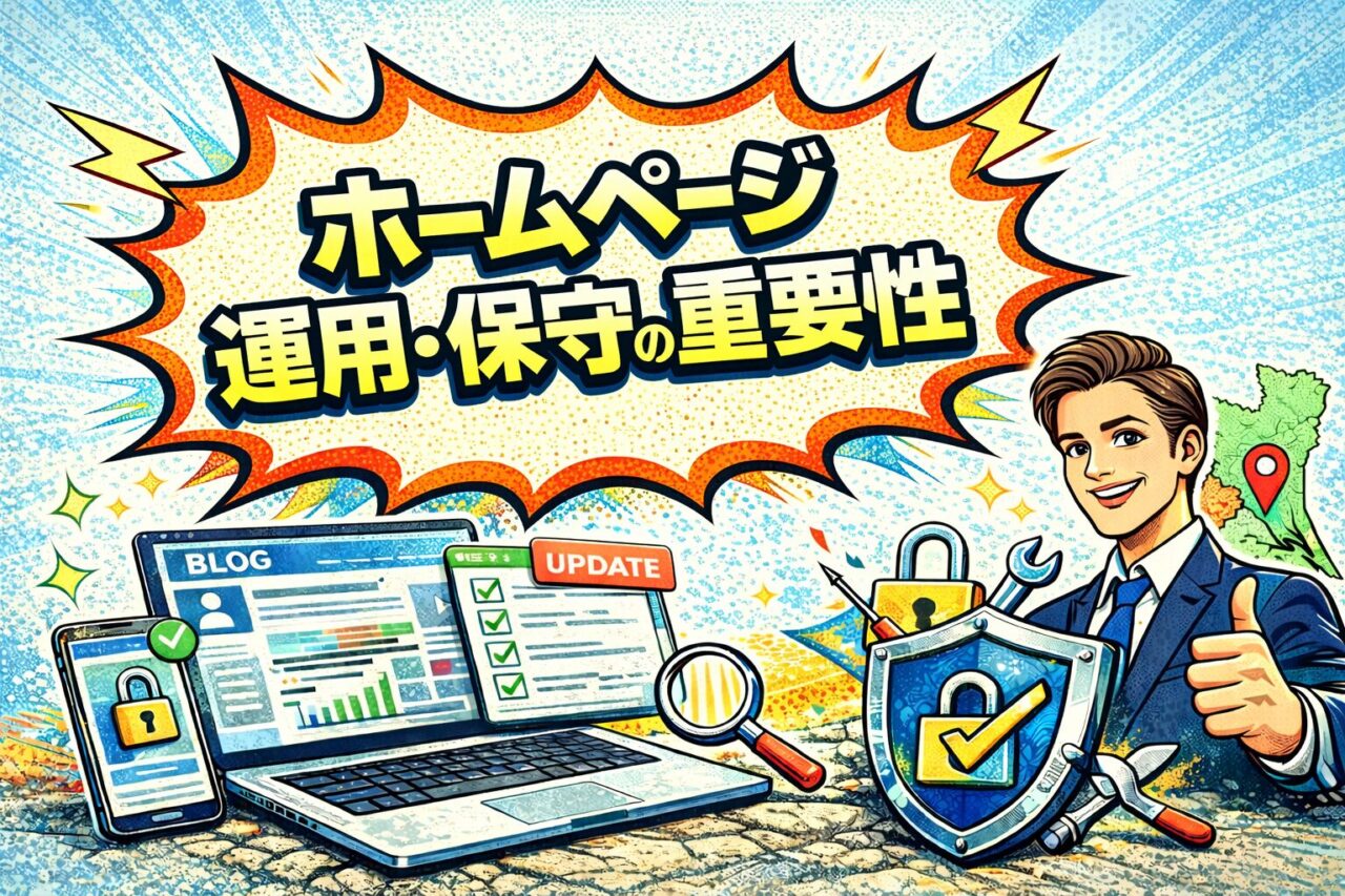 ホームページ運用・保守の重要性