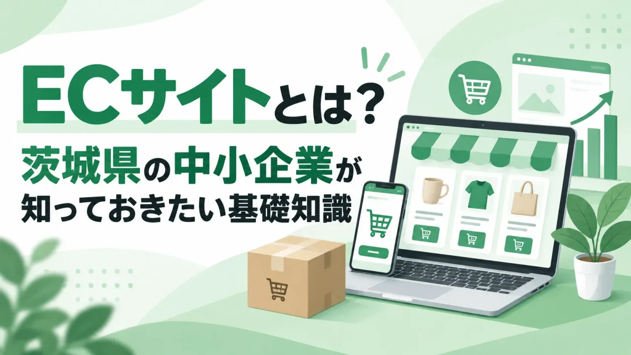 ECサイトとは？茨城県の中小企業が知っておきたい基礎知識