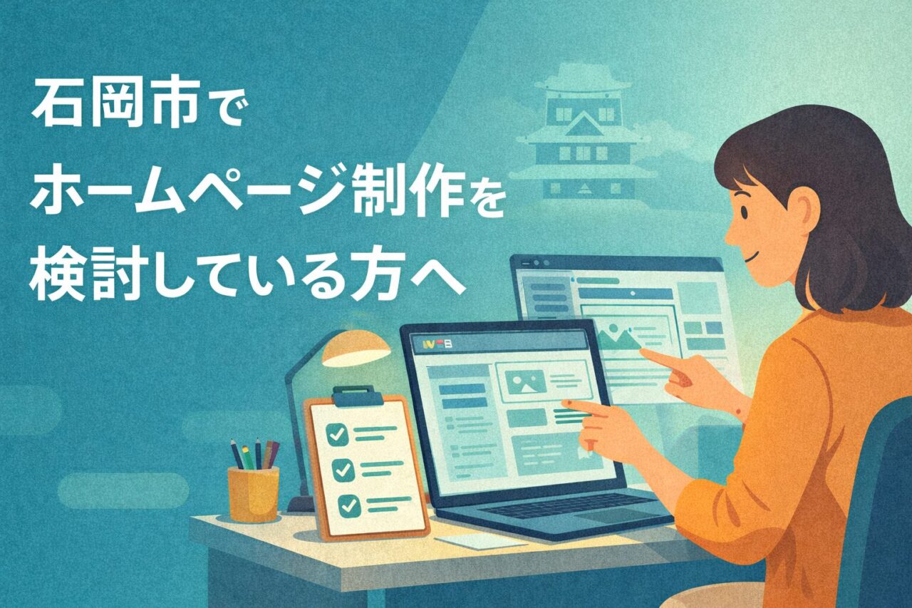 石岡市でホームページ制作を検討している方へ