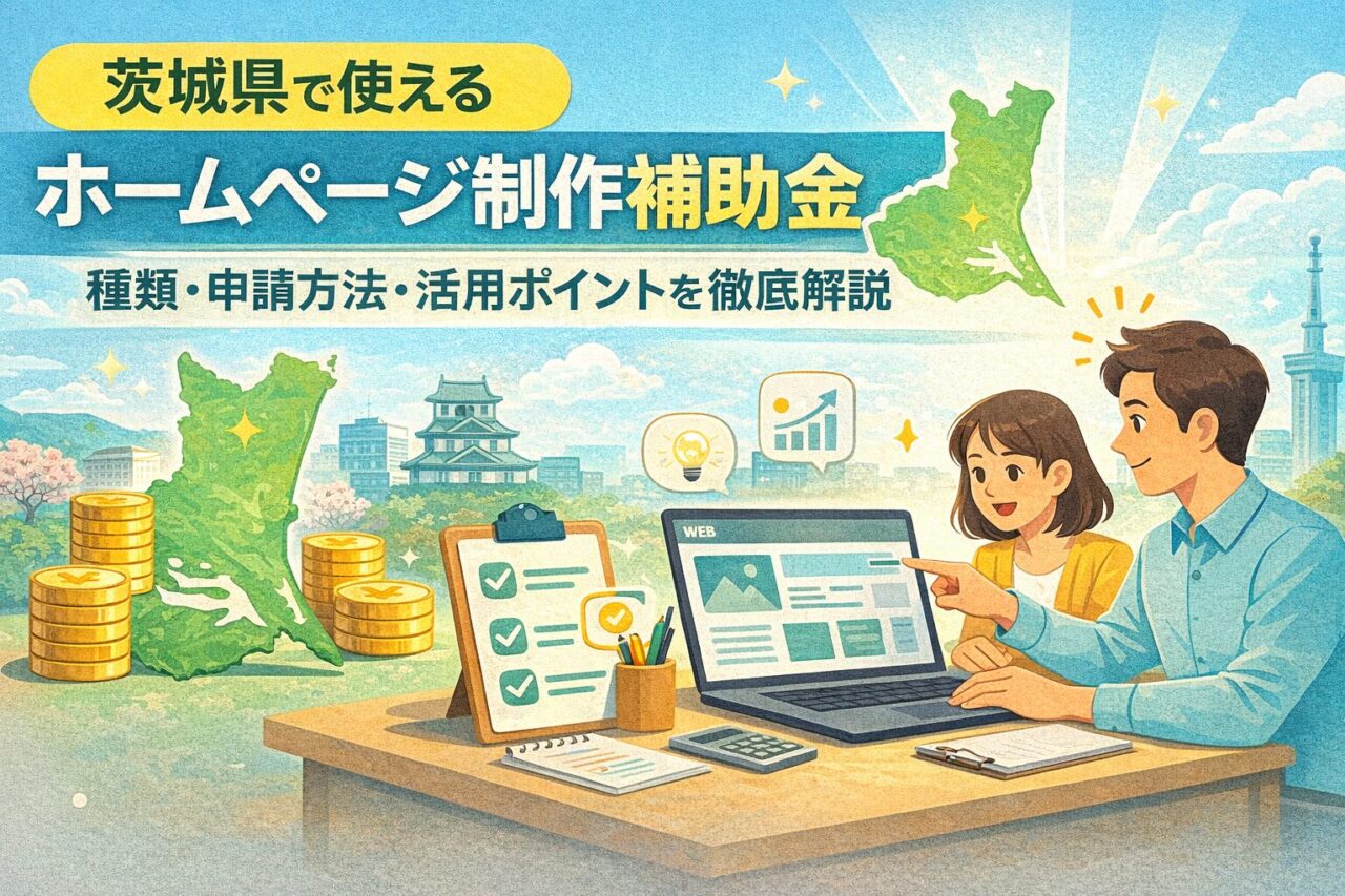 茨城県で使えるホームページ制作補助金ガイド